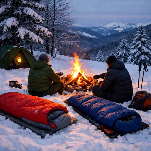 mendi-gaiak-Bivouac hivernale-1