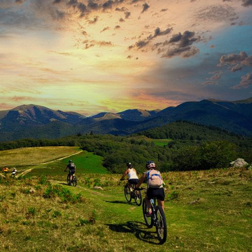 mendigaiak-rouler coucher soleil